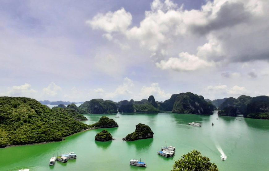 Ha Long 1 Day – Sung Sot Cave- Tittop Island