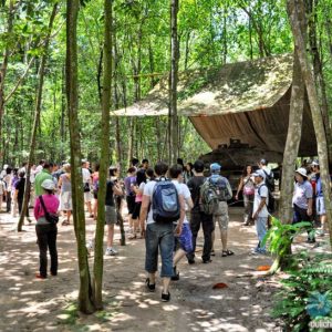 Cu Chi tunnel tour 5