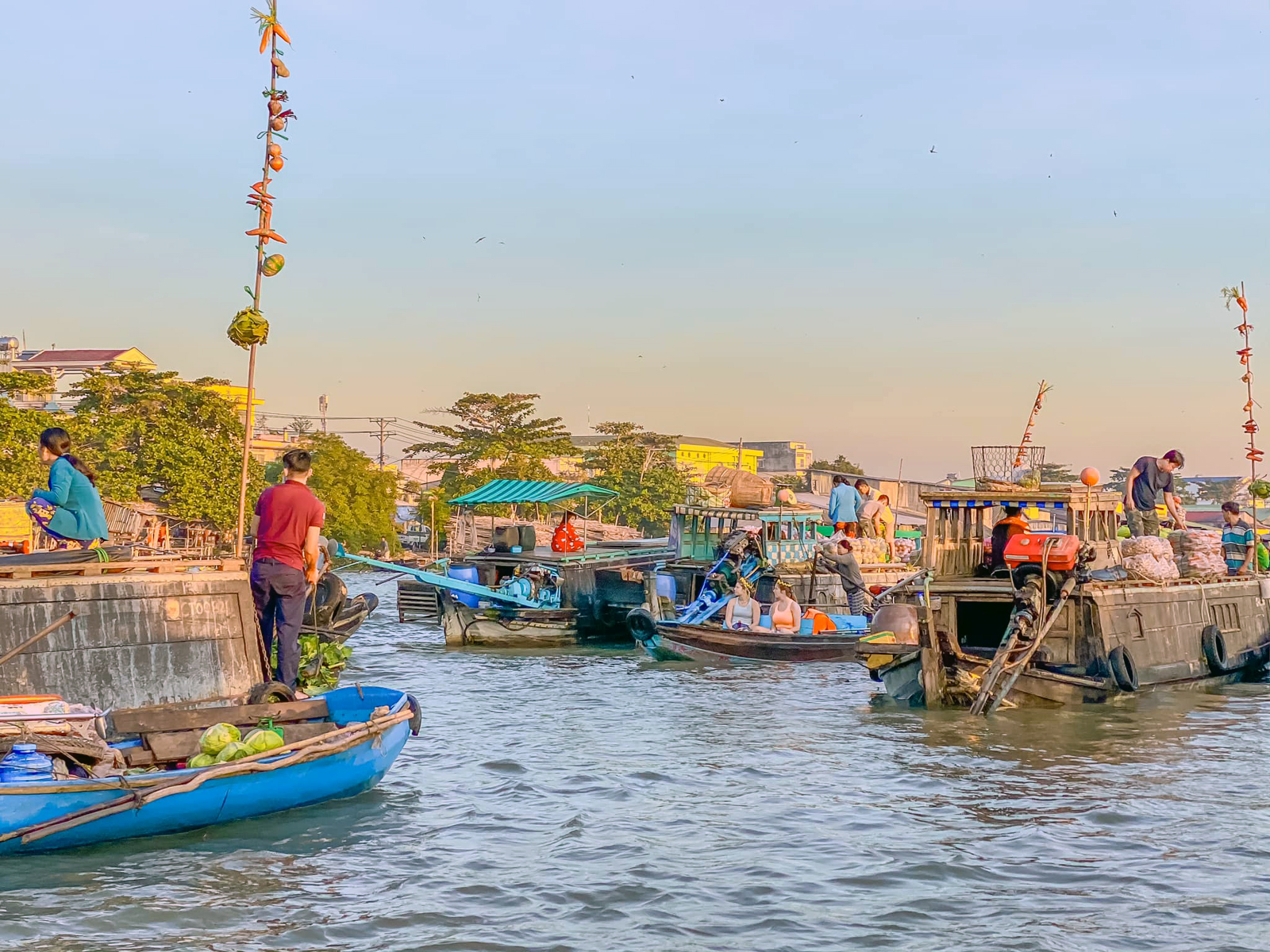 Day 4: Floating Market- Ho Chi Minh (B, L)