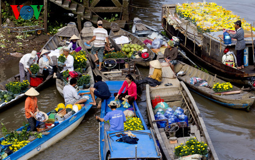 Day 4: Floating Market- Ho Chi Minh (B, L)