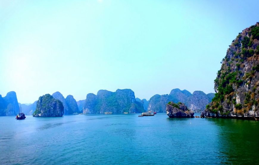 Cozy Cruise 3* 2 Days 1  Night – Ha Long Bay- Surprising Cave- Tittop Island