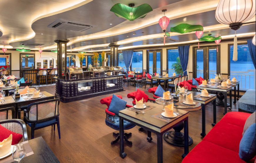 5* VERDURE LOTUS LUXURY  CRUISESHA LONG BAY – LAN HA BAY2 DAYS, 1 NIGHT