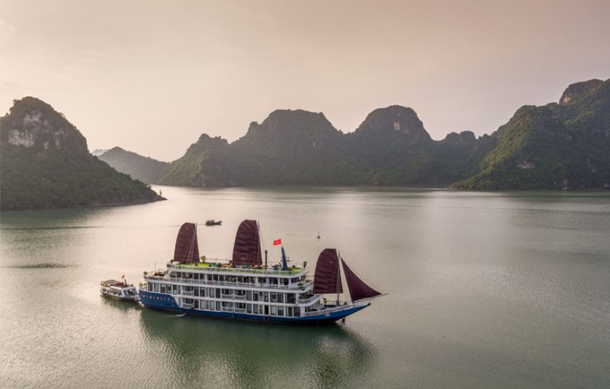 5* VERDURE LOTUS LUXURY  CRUISESHA LONG BAY – LAN HA BAY2 DAYS, 1 NIGHT