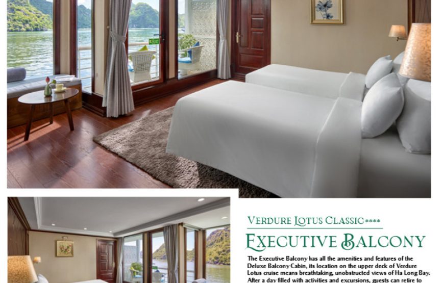 4* VERDURE LOTUS CRUISESHA LONG BAY – LAN HA BAY2 DAYS, 1 NIGHT CRUISE