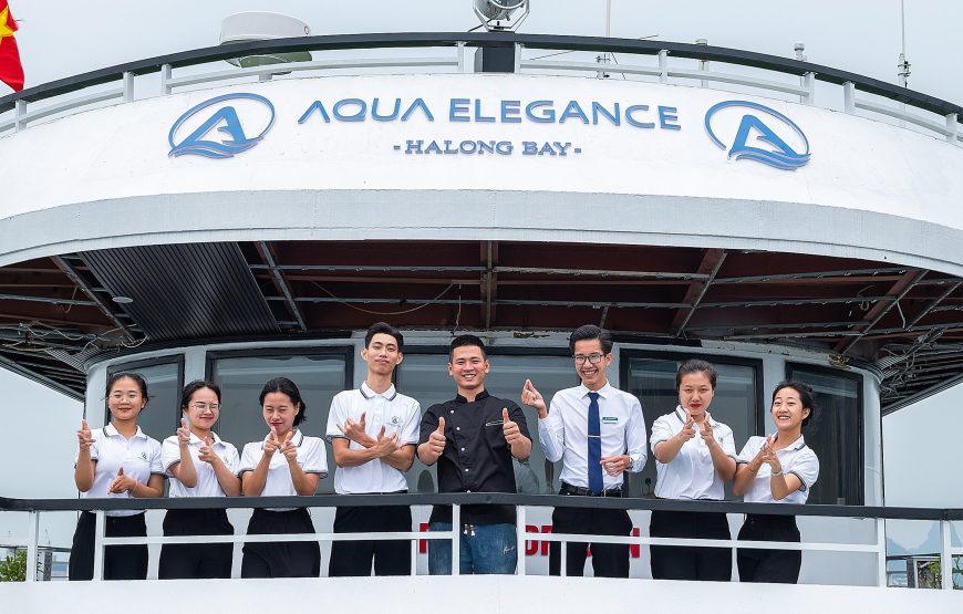 5* AQUA ELEGANCE CRUISES – 2 DAYS, 1 NIGHT HALONG BAY DISCOVERY